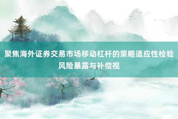 聚焦海外证券交易市场移动杠杆的策略适应性检验风险暴露与补偿视
